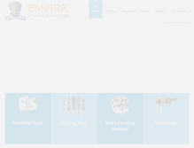Tablet Screenshot of empiremachinetools.com